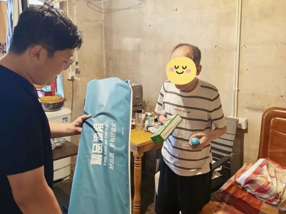 送清凉入户，13个微心愿全部暖心落地